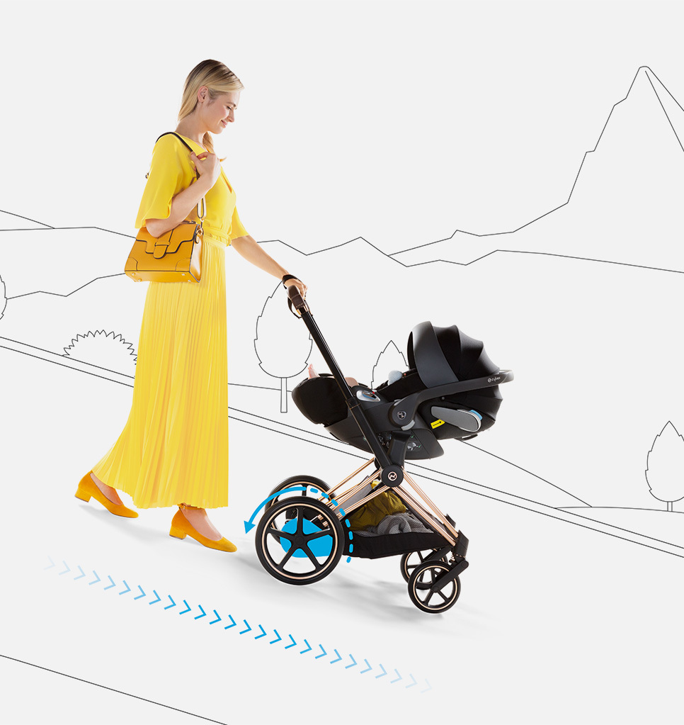 Cybex E-Priam Kinderwagen