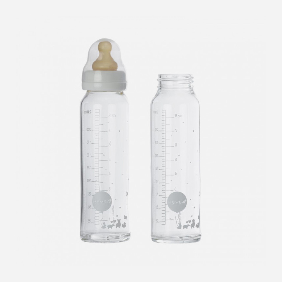 Hevea glazen fles